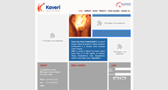 Desktop Screenshot of kaveripower.com